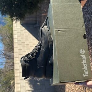 Timberland Black Rugged Boots